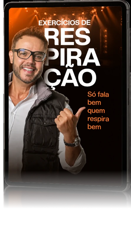 Material bônus Exercícios de respiração, com Vinícius Valverde na capa
