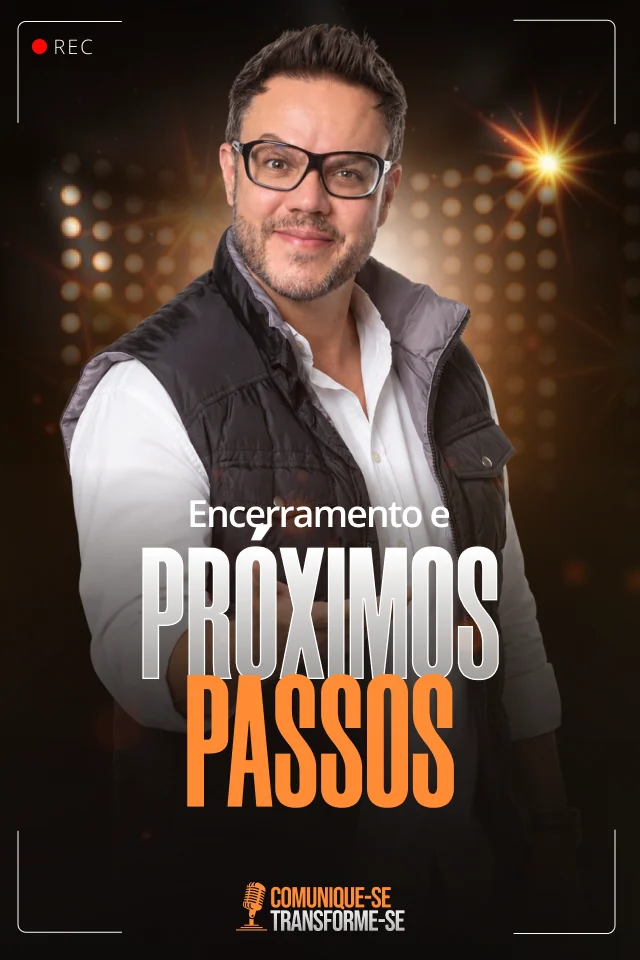 Capa do módulo 12: Encerramento e próximos passos